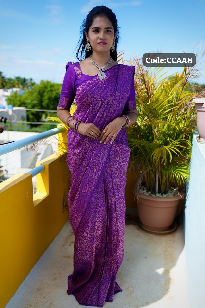 Kanchi semi silk sarees(Animal figure )🥰😎📚