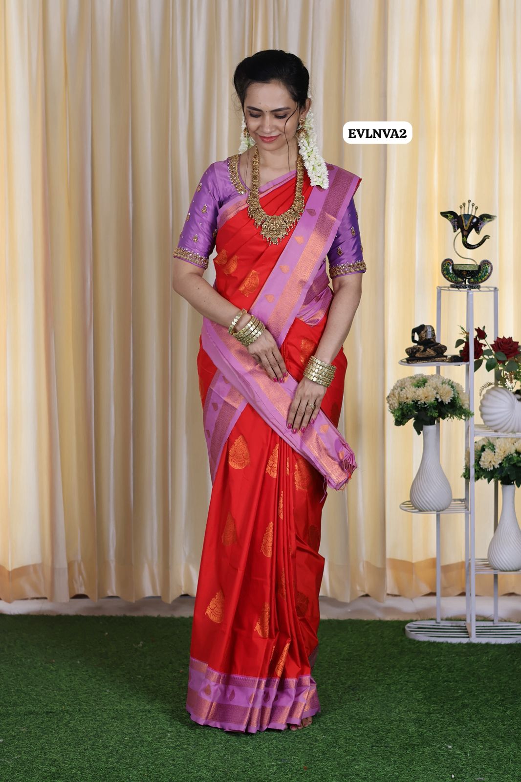 Premium Kanchi semi silk saree🥳