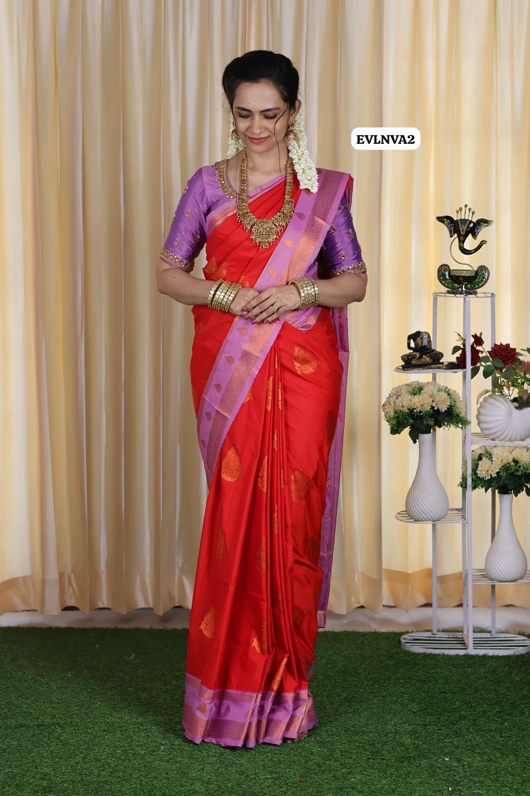 Premium Kanchi semi silk saree🥳