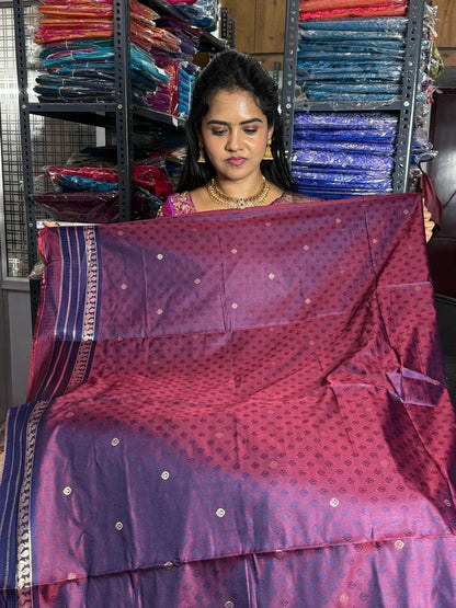 Kanchi semi silk saree-🥰😎📚⛳offer