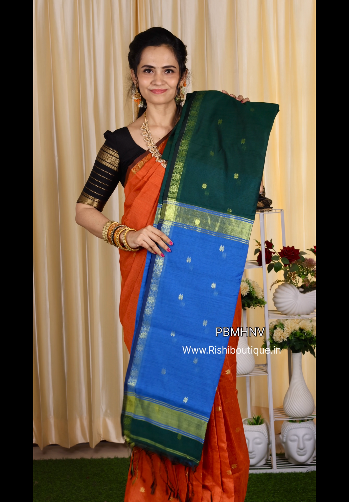 Maheswari silk cotton zari weaving offer😍
