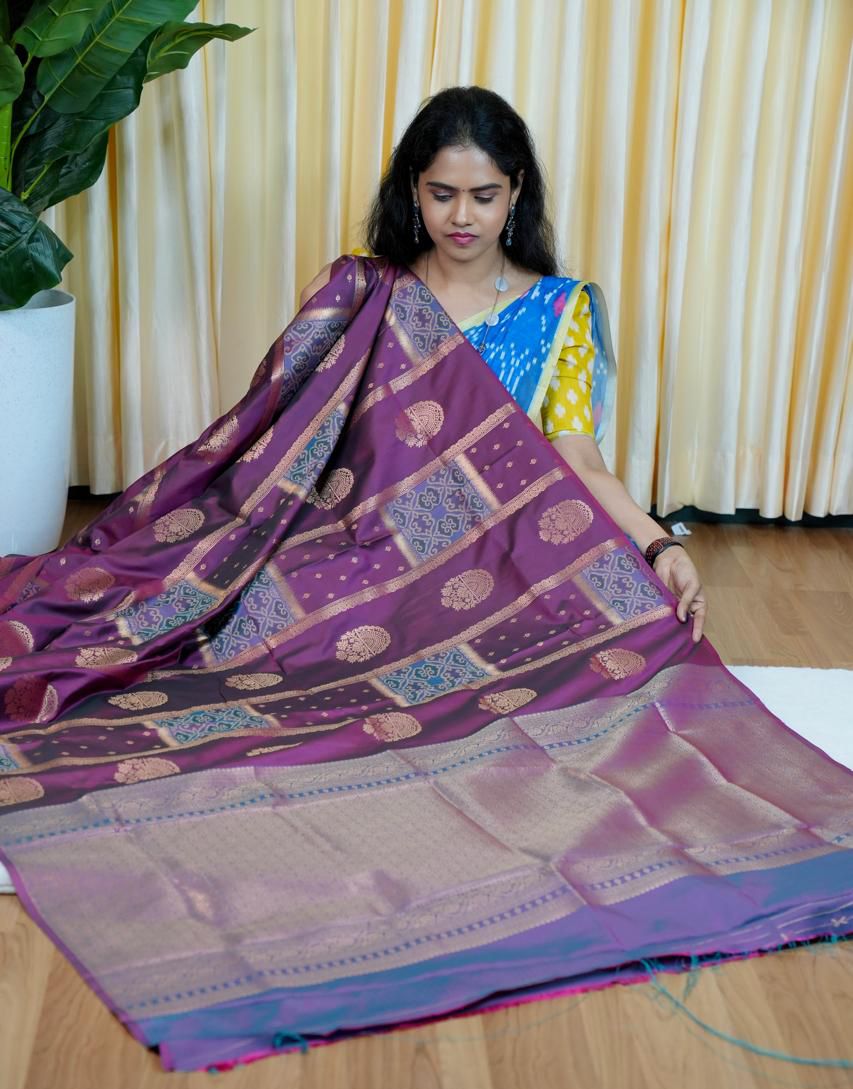 Kanchi soft silk sarees🥰😎📚
