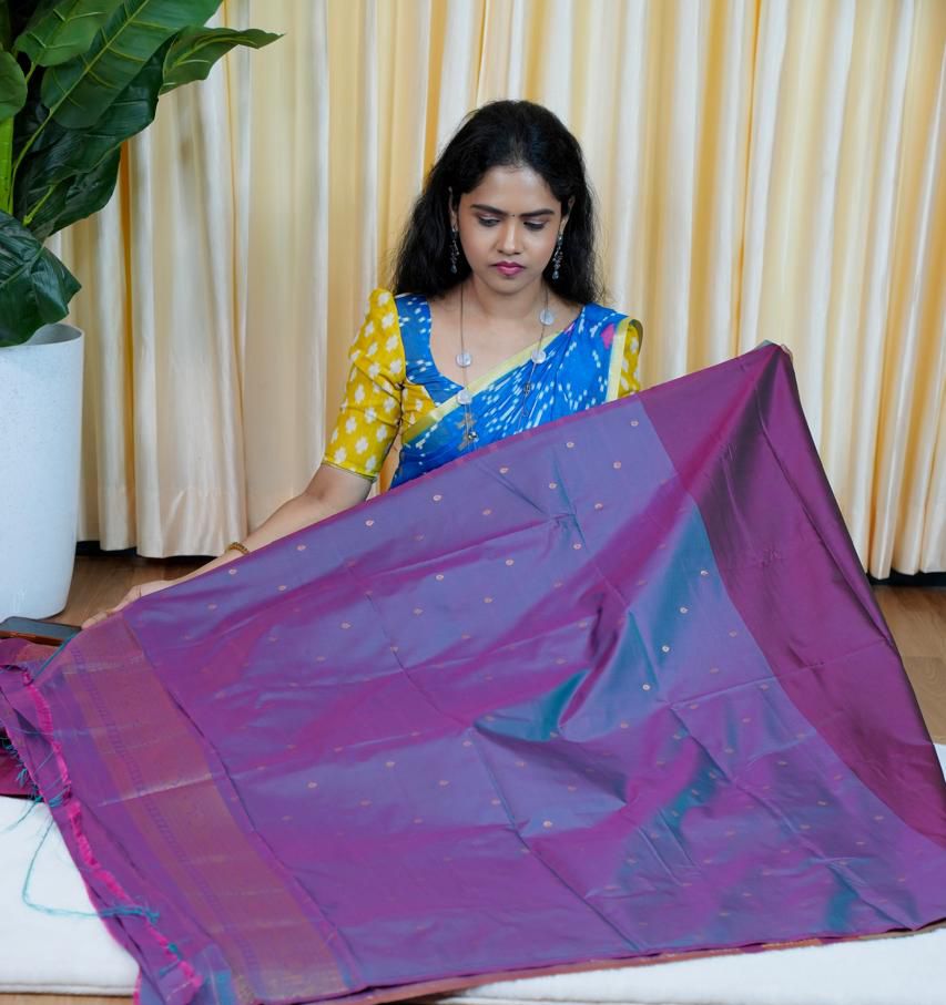 Kanchi soft silk sarees🥰😎📚