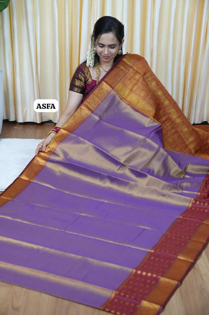 Bridal Kanchi semi silk saree 🥳