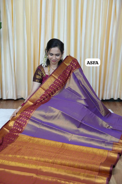 Bridal Kanchi semi silk saree 🥳
