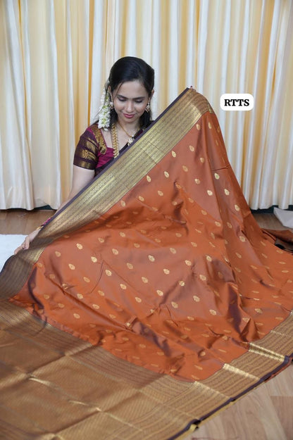 Kanchi soft silk sarees  🥰😎📚