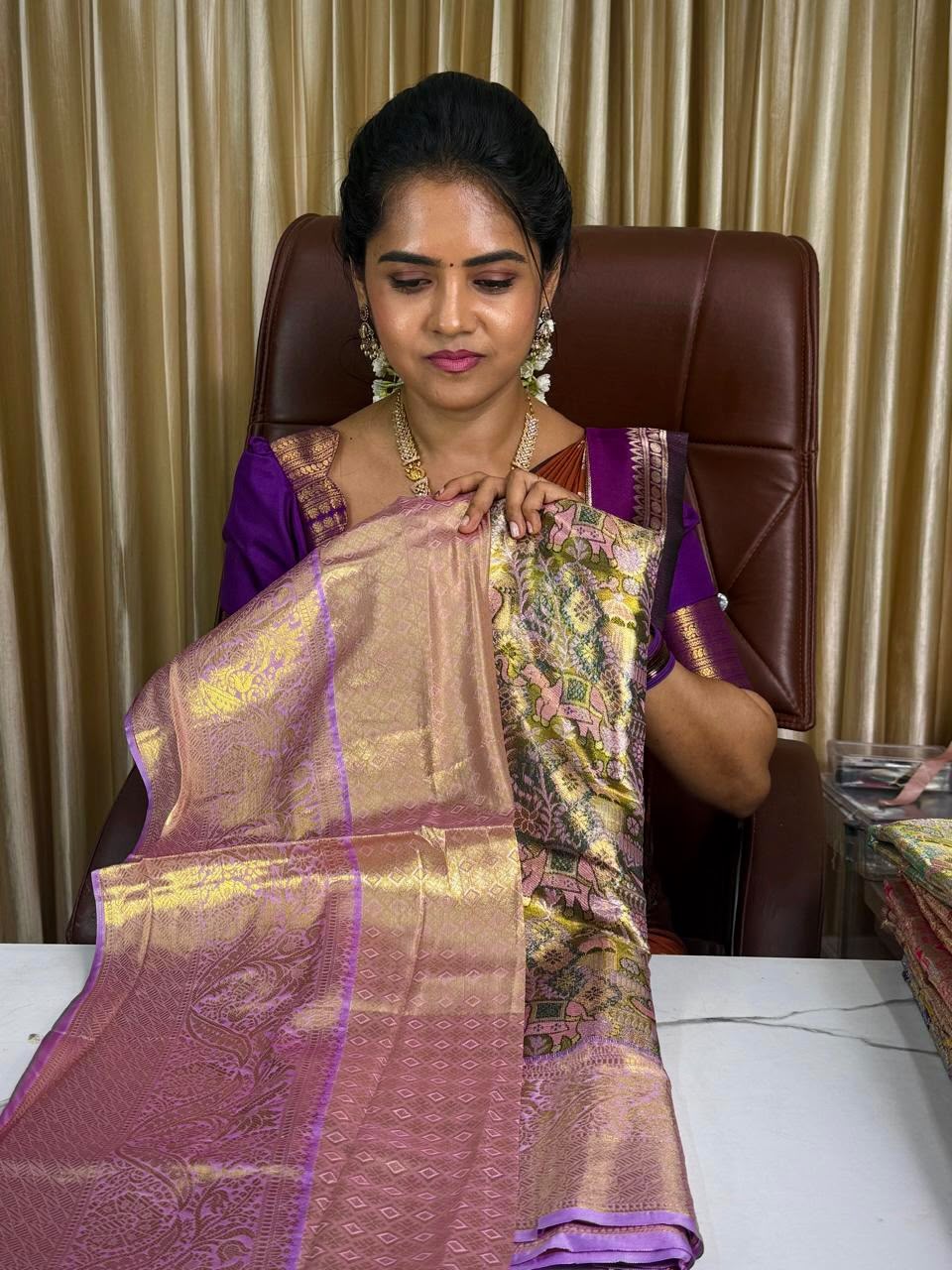 Semi silk sarees🥳