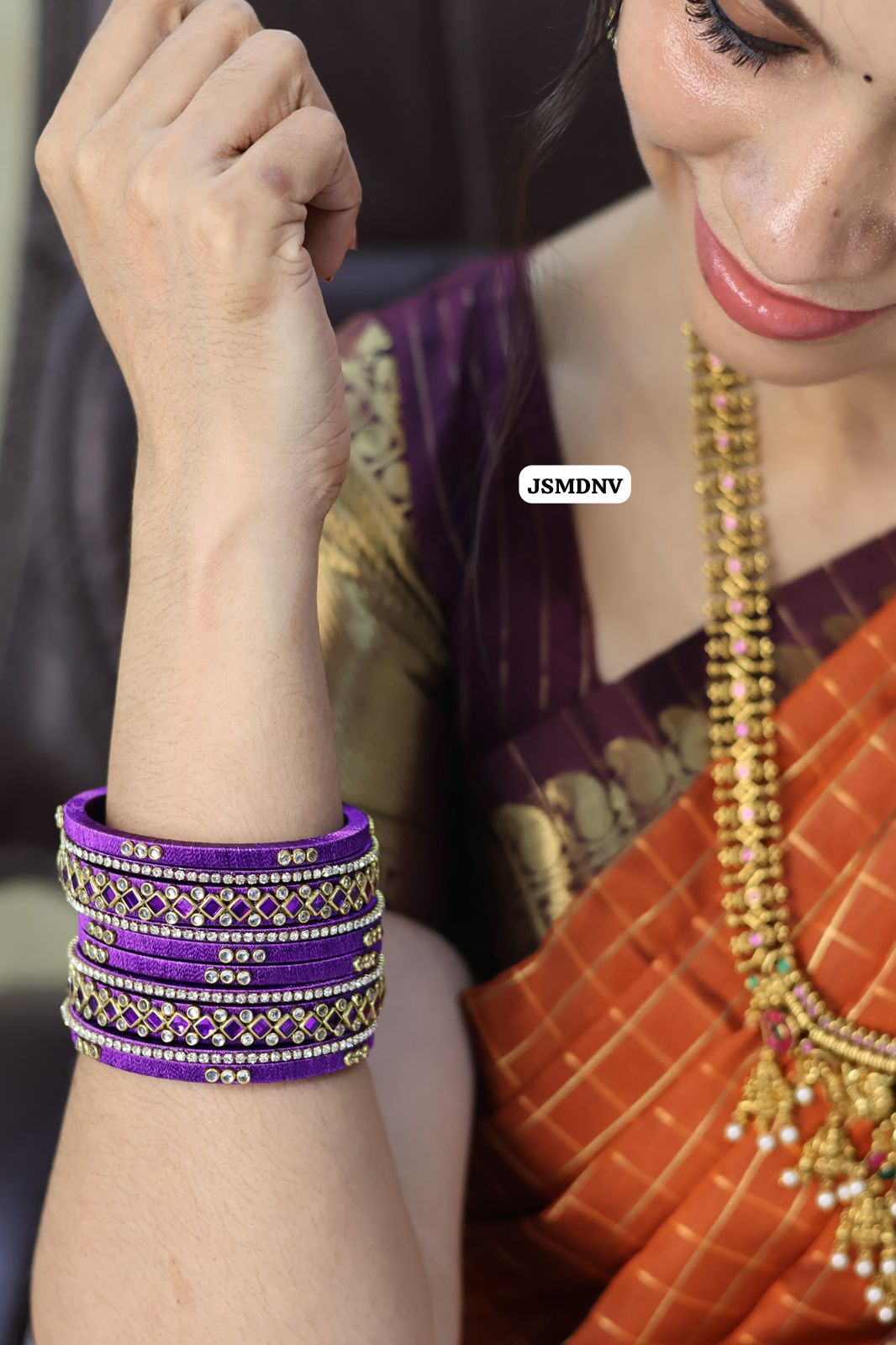 Handmade silk thread bangles🥳10 pieces