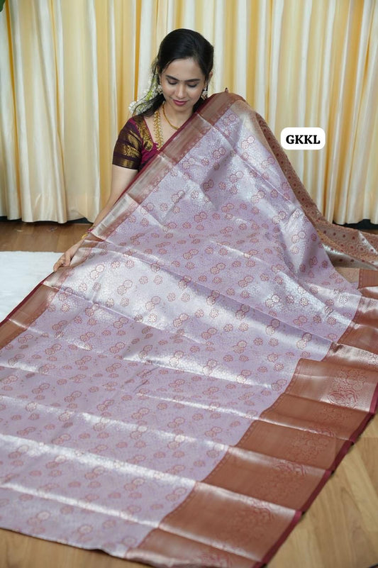 Bridal Kanchi semi silk saree 🥰🥳