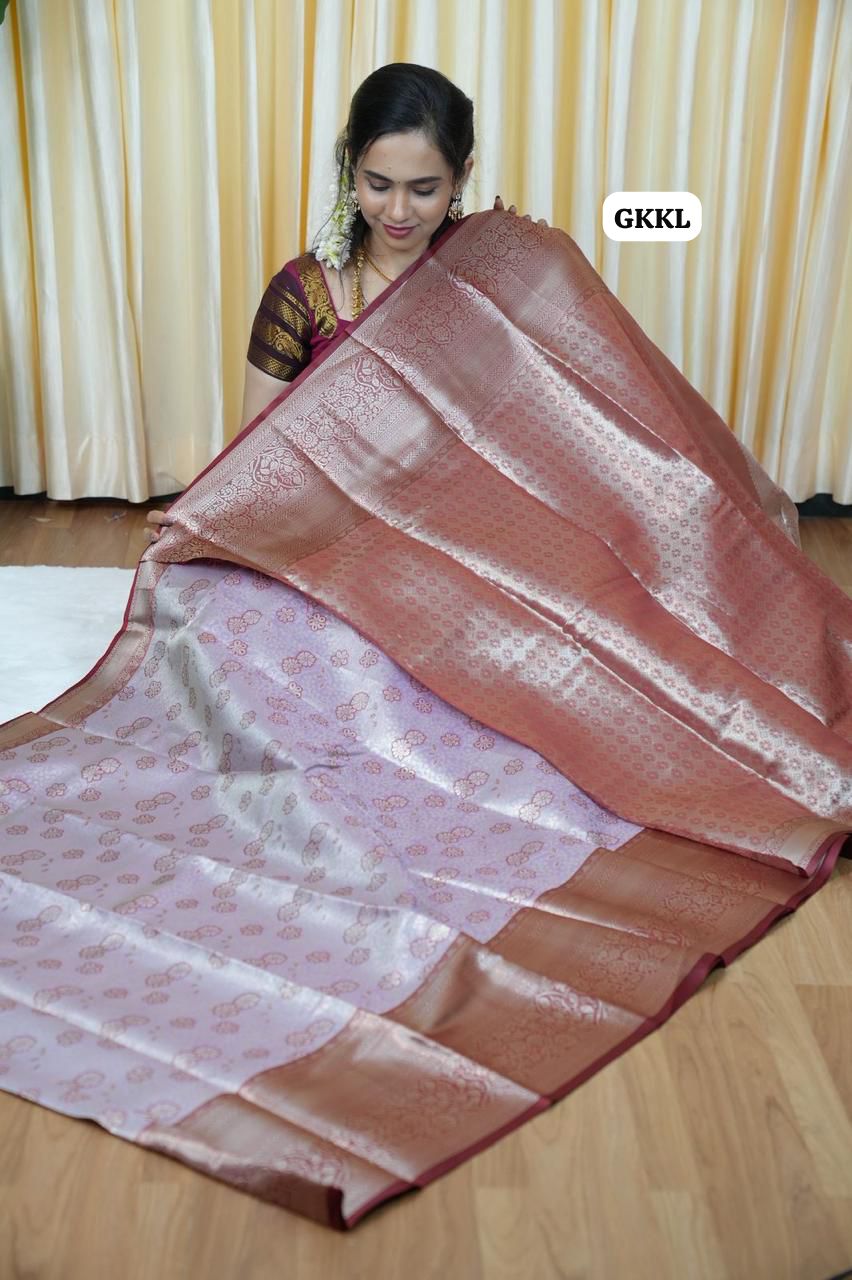 Bridal Kanchi semi silk saree 🥰🥳