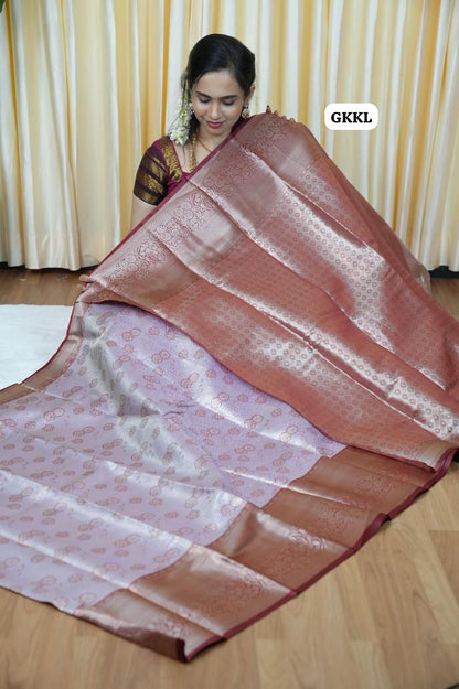 Bridal Kanchi semi silk saree 🥰🥳
