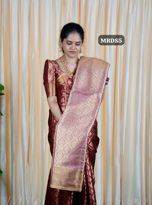 Premium Soft semi silk sarees 🍄✅