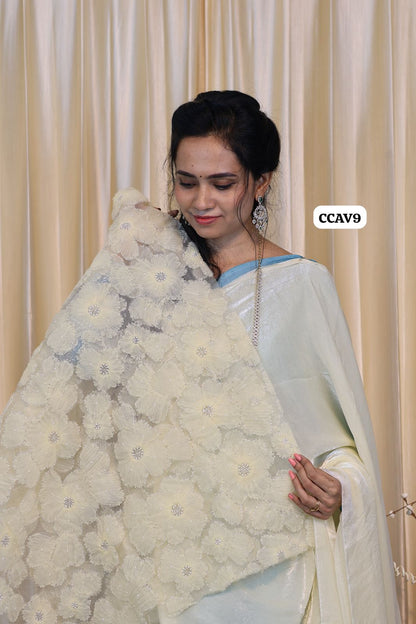Viscose space silk with blouse 😍🥳