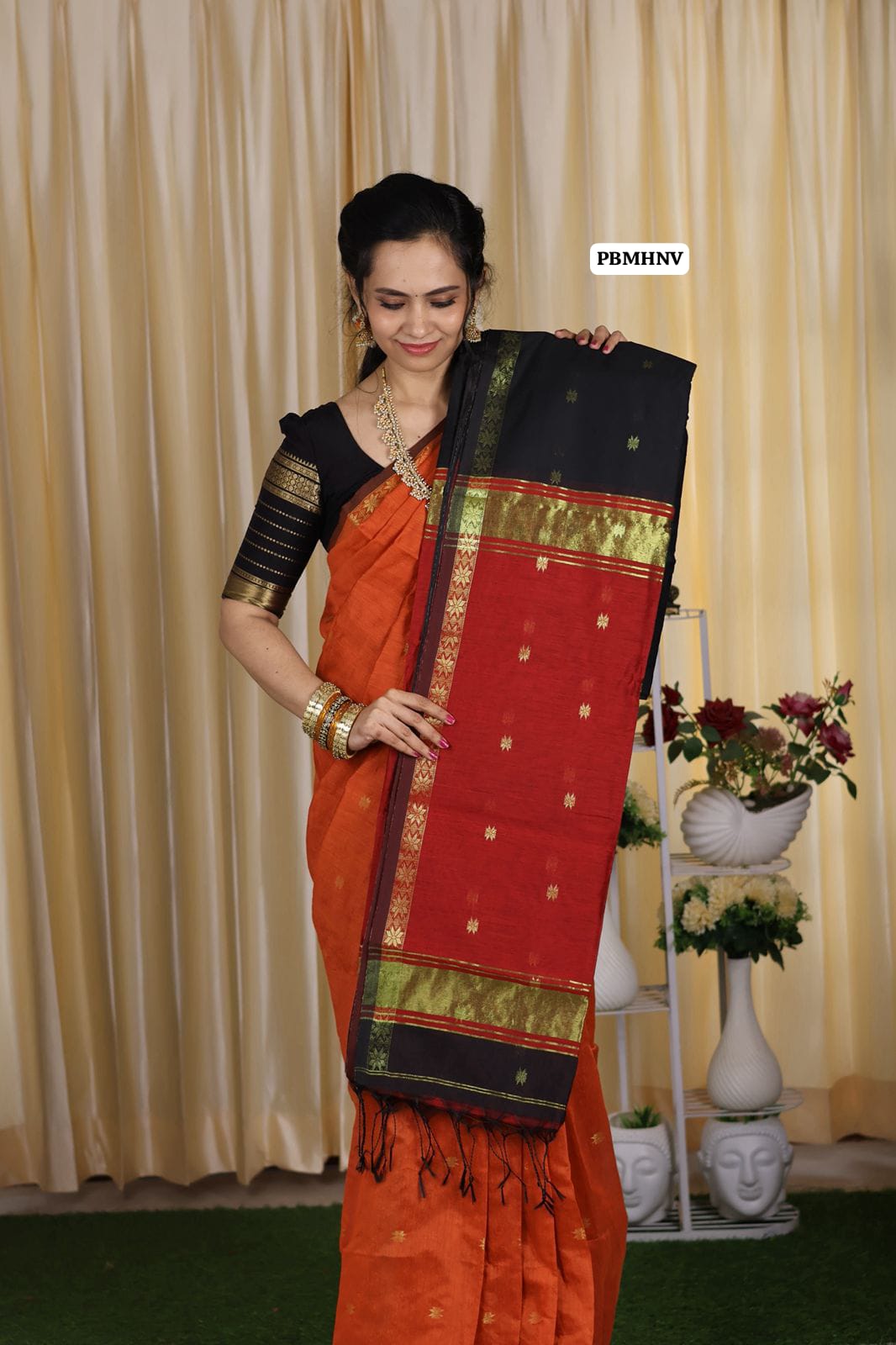 Maheswari silk cotton zari weaving saree😍🥳