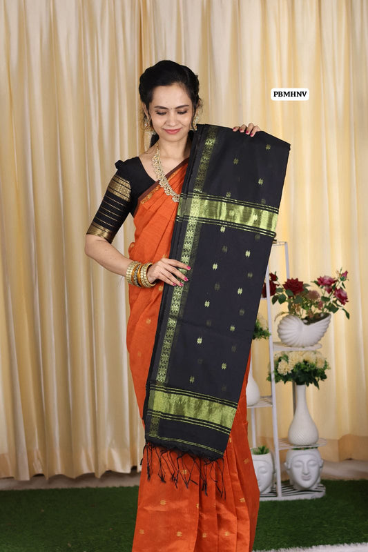 Maheswari silk cotton zari weaving saree😍🥳