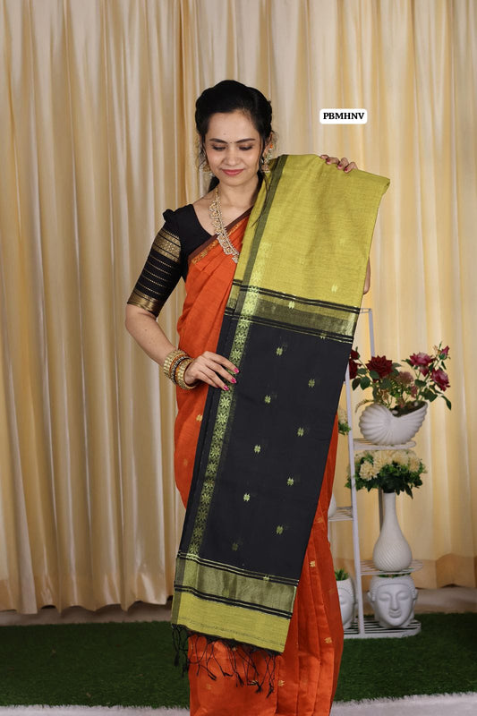 Maheswari silk cotton zari weaving saree😍😎