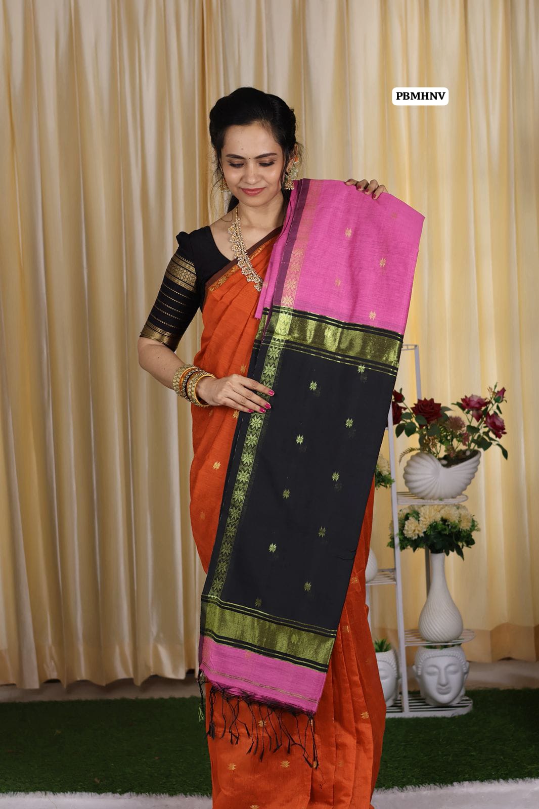 Maheswari silk cotton zari weaving saree😍🥳