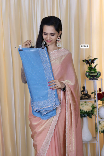 Space silk with jarkhan work Aadi offer 🥳