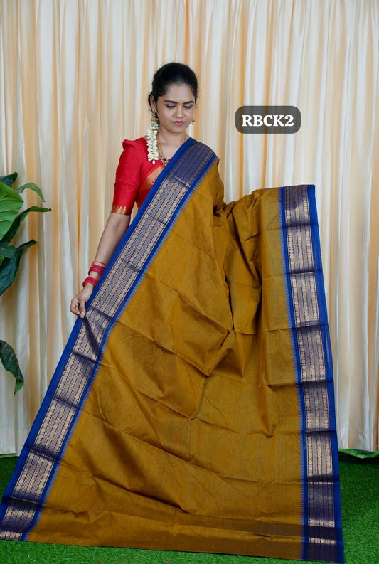 Premium Pure kanchi cotton sarees❌