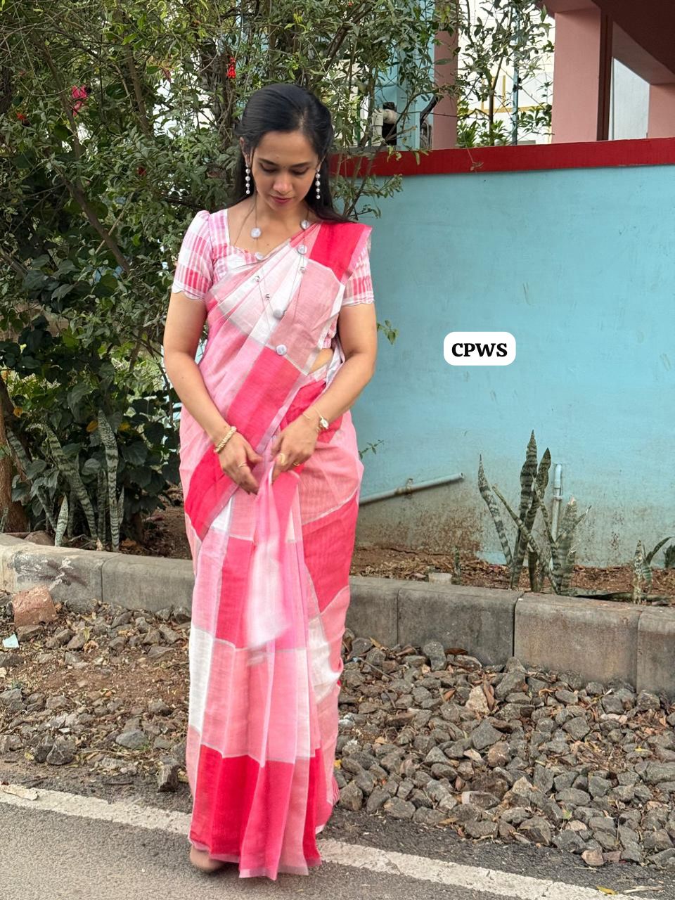 Cotton mixed saree 🥰😎🥳📚