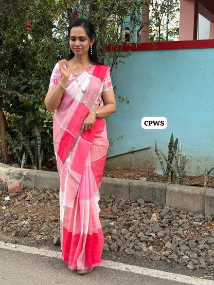 Cotton mixed saree 🥰😎🥳📚