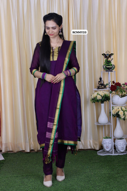 Cotton salwar set unstitched 😍🥳