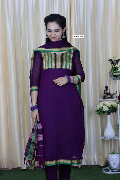 Cotton salwar set unstitched 😍🥳