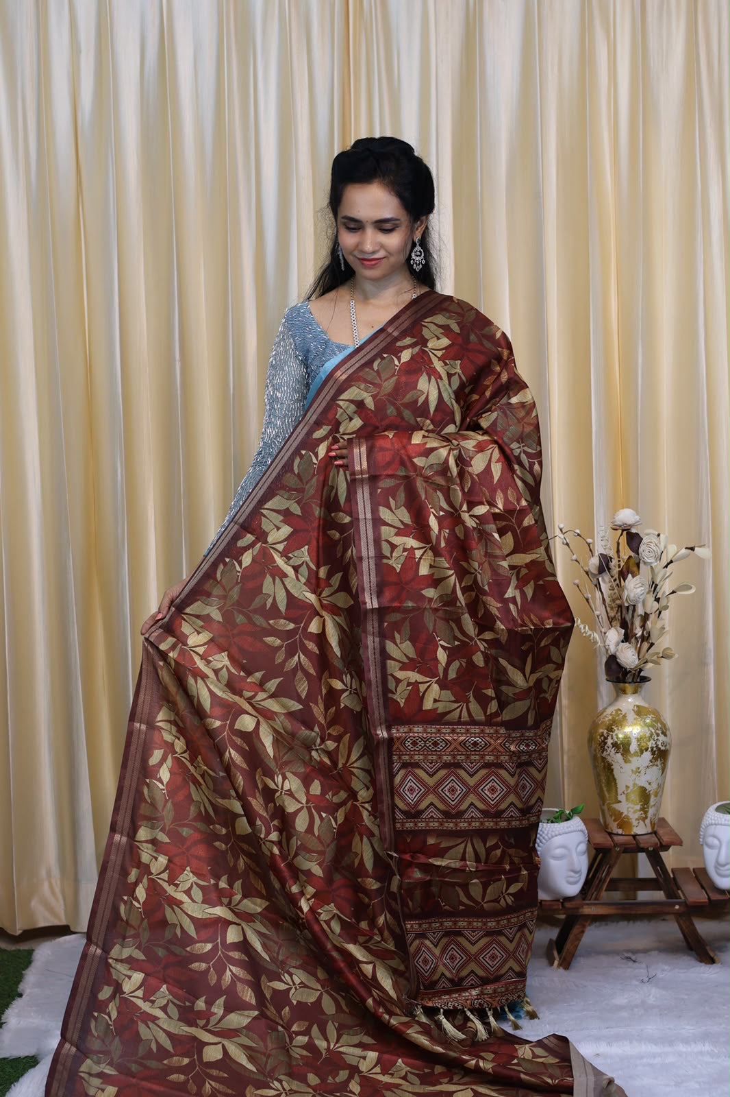 Tussar Semi Silk😍🥳