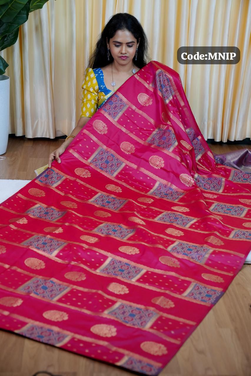 Kanchi soft silk sarees🥰😎🌈