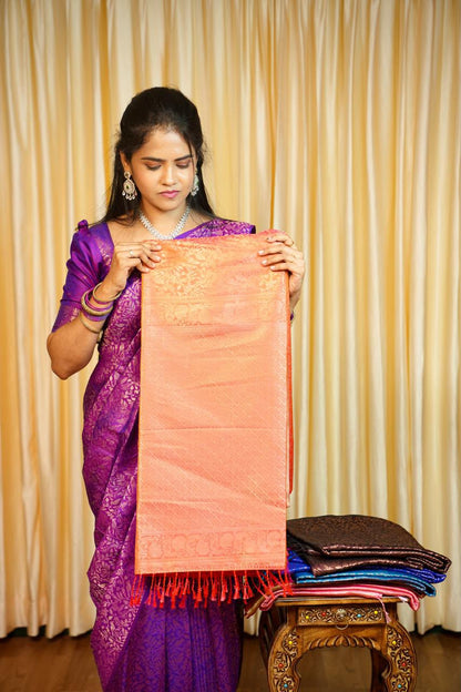 Kanchi semi silk sarees🥰😎📚