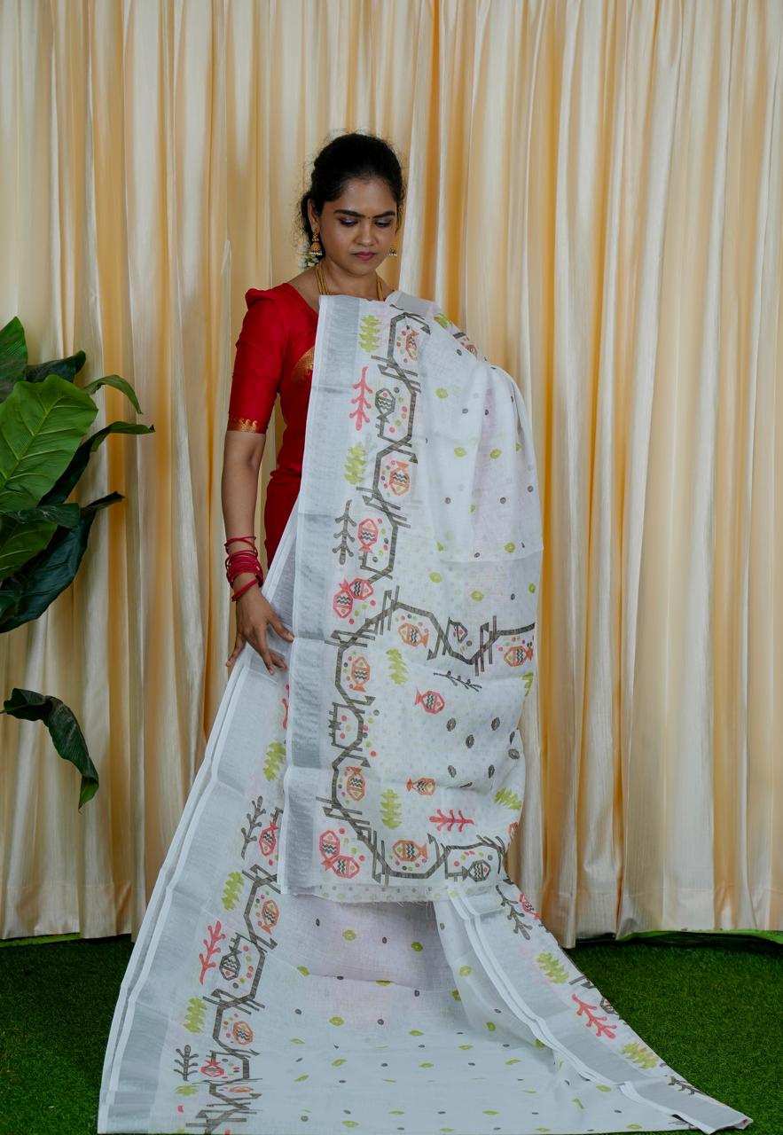 Linen Cotton sarees👇