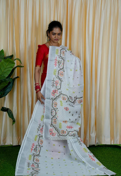 Linen Cotton sarees👇