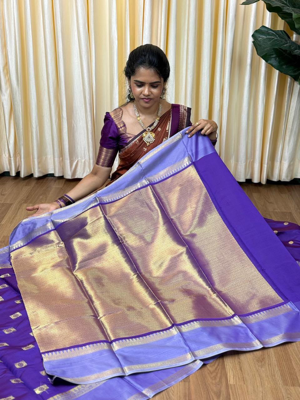Kanchi semi silk sarees🥰😎📚