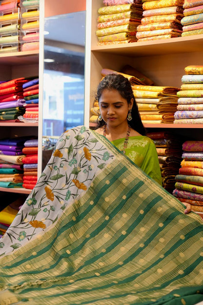 Semi Mysore crepe silk saree🥰 🌲 🏃🏼‍♀️Offer