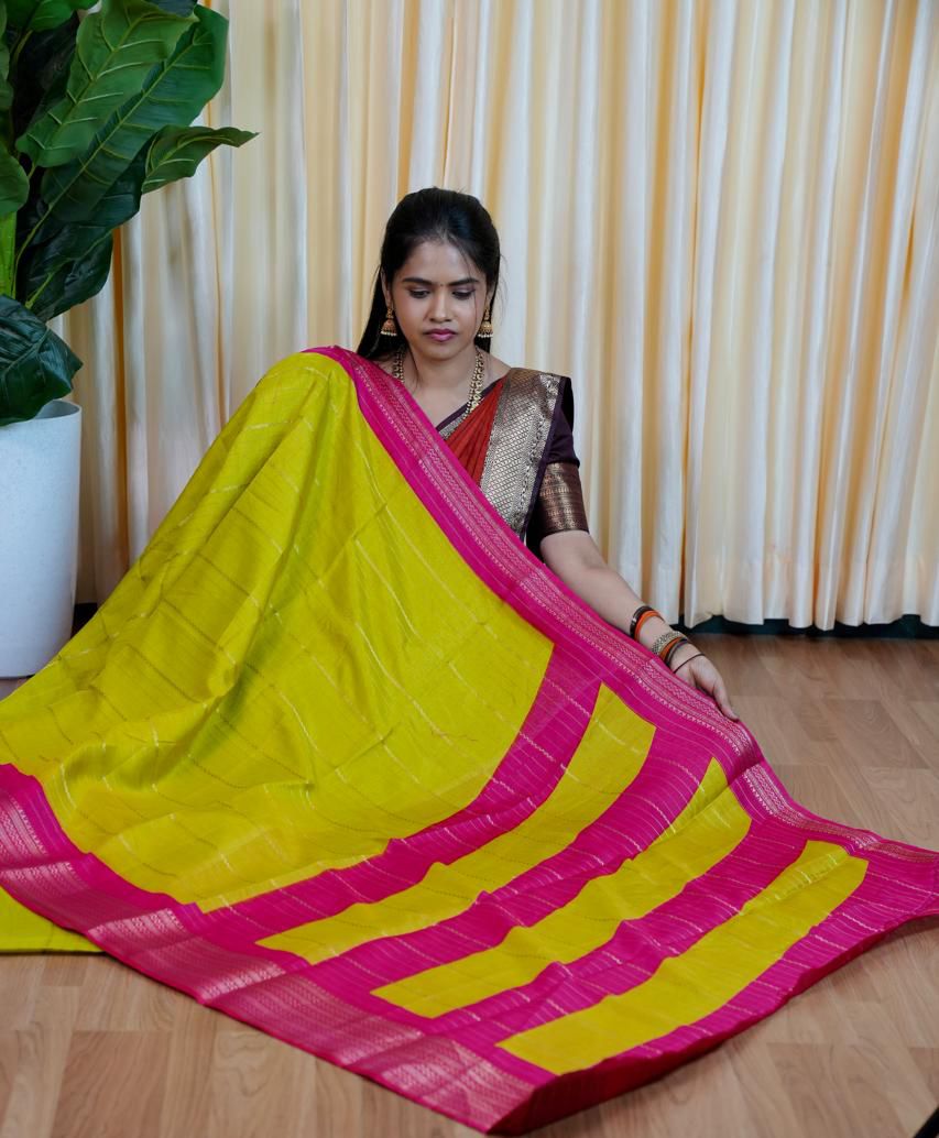 Dola crepe silk saree