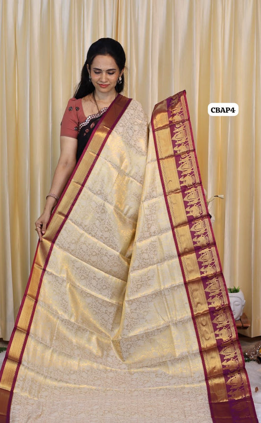 Bridal Kanchi semi soft silk saree- 😍🥳