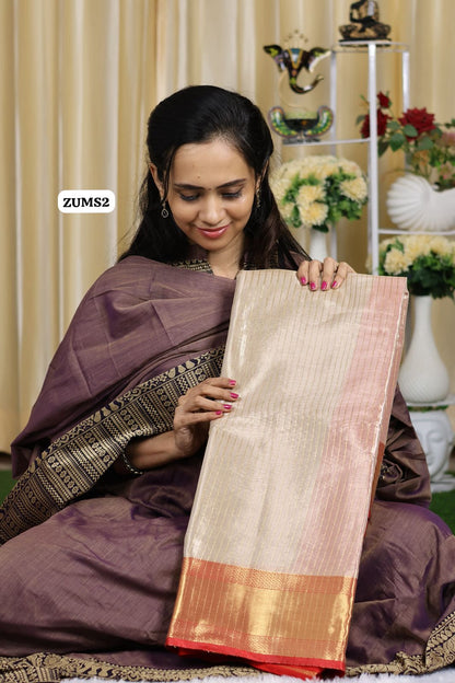 Katan tissue saree 😍🥳