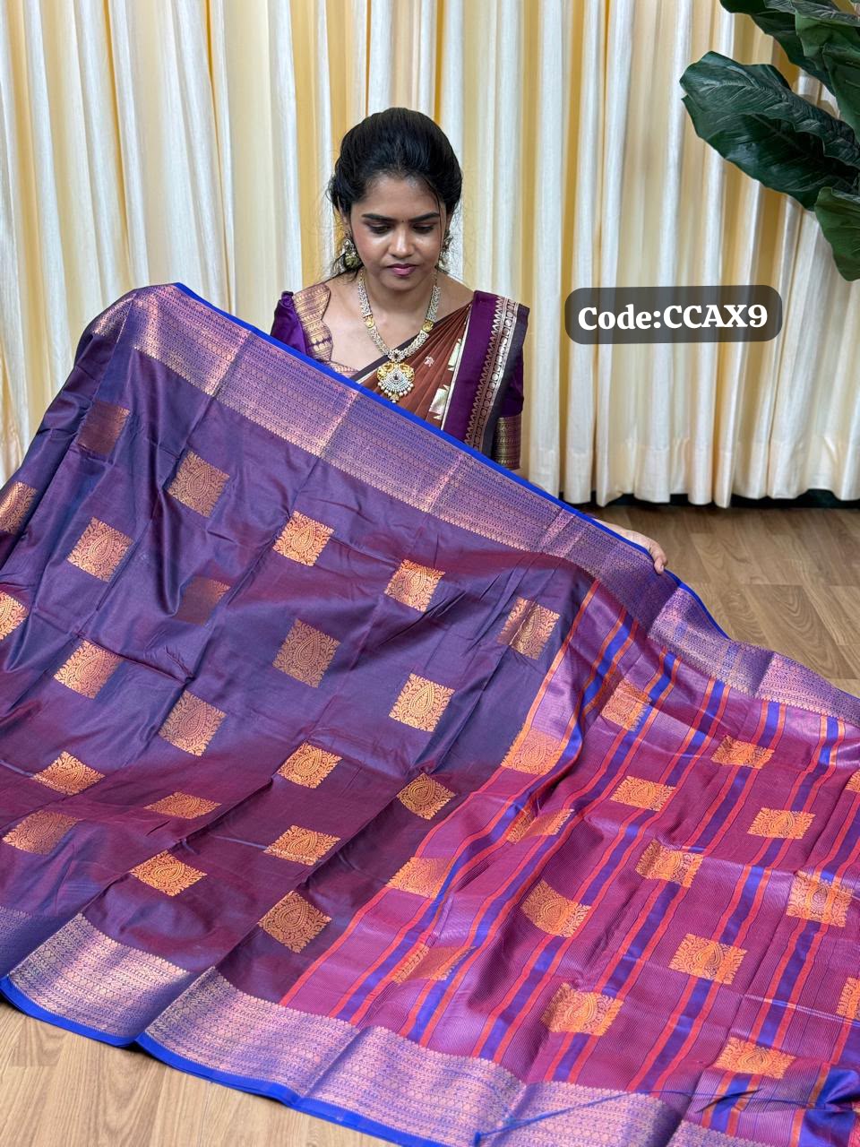 Kanchi semi silk sarees🥰😎📚