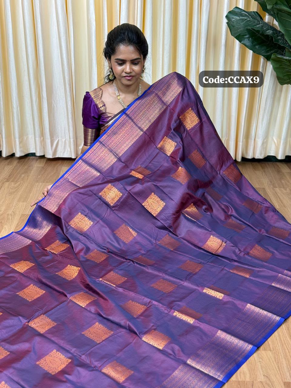 Kanchi semi silk sarees🥰😎📚