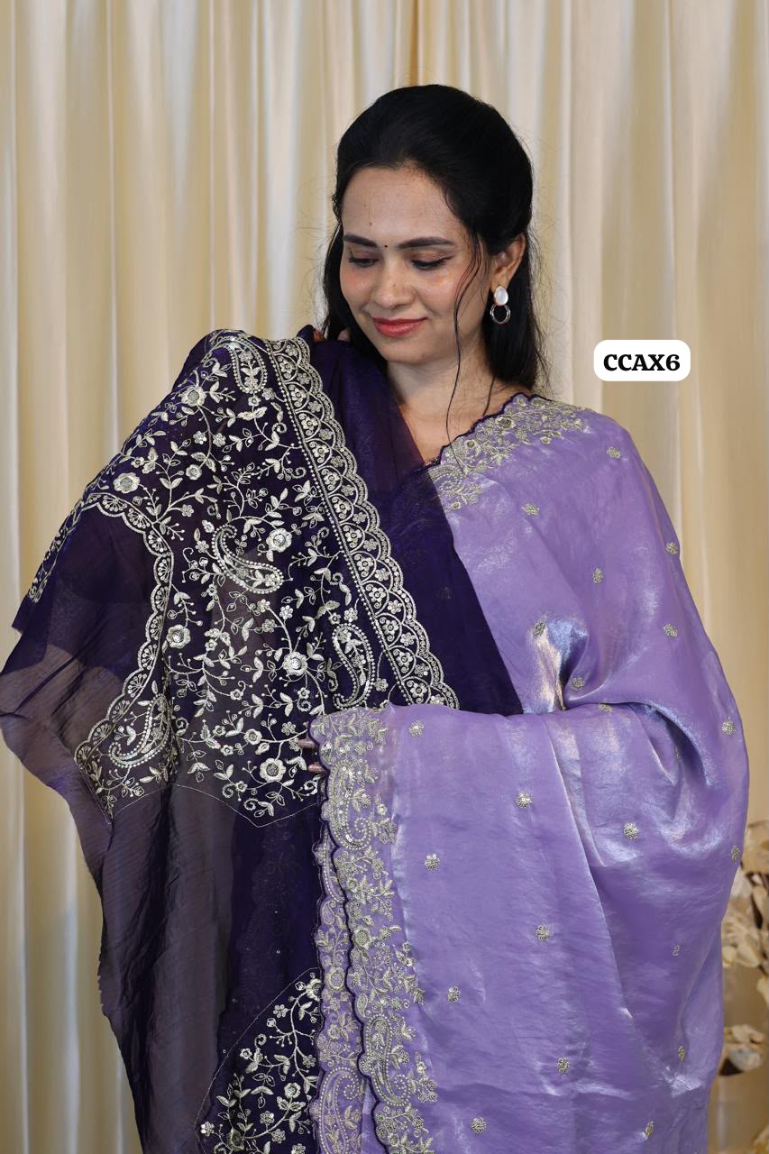 Space silk with unstitched blouse 😍🥳