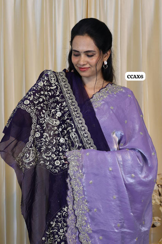 Space silk with unstitched blouse 😍🥳
