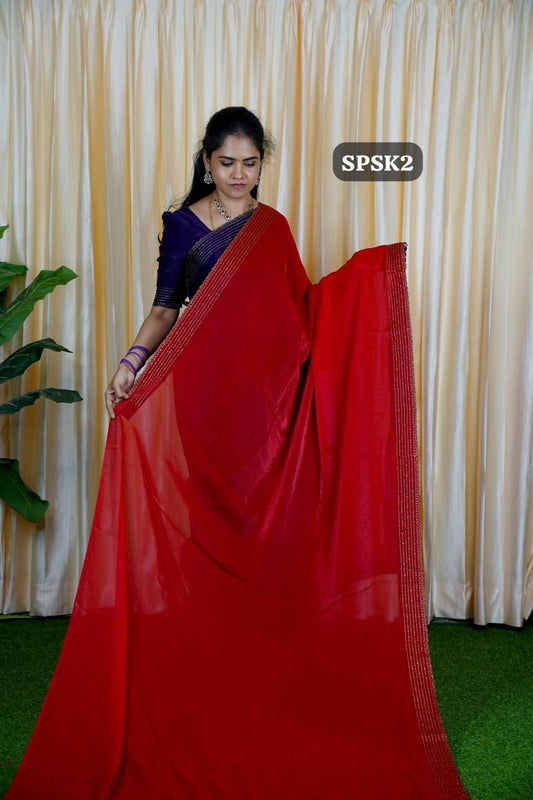 Premium Space silk saree.🥳✅