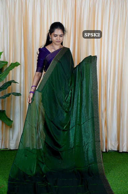 Premium Space silk saree.🥳✅
