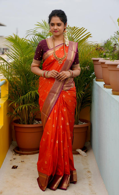 Soft silk saree🥳