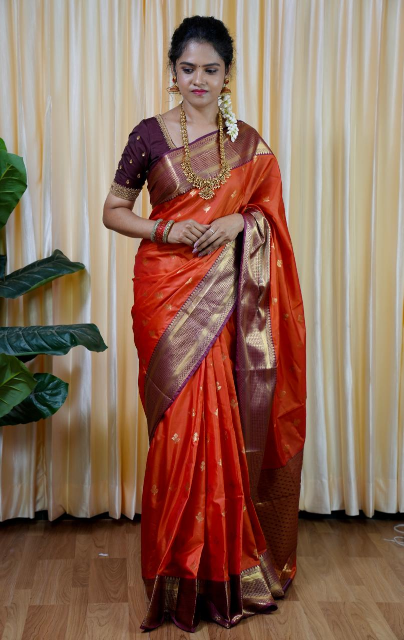 Soft silk saree🥳