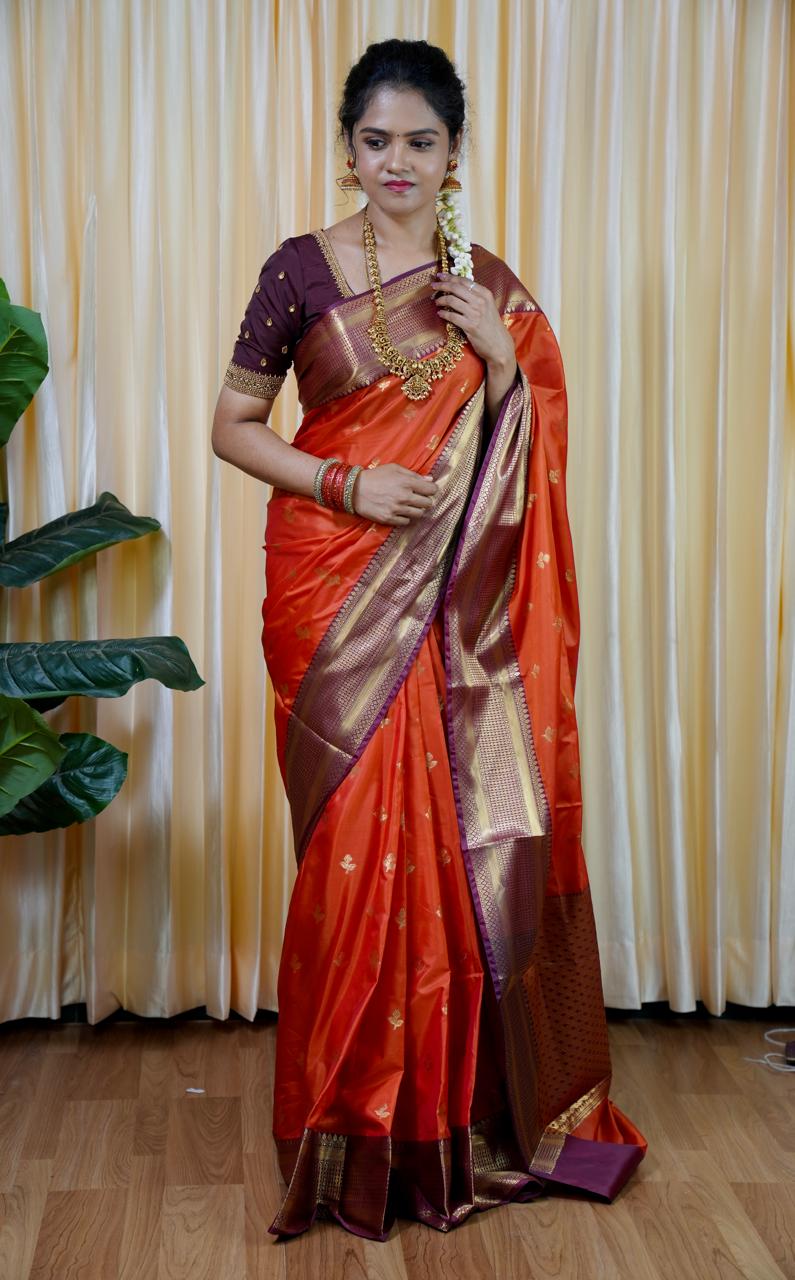 Soft silk saree🥳