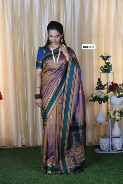 Semi soft silk saree 🥳