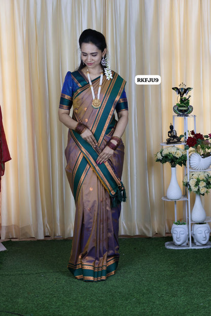 Semi soft silk saree 🥳