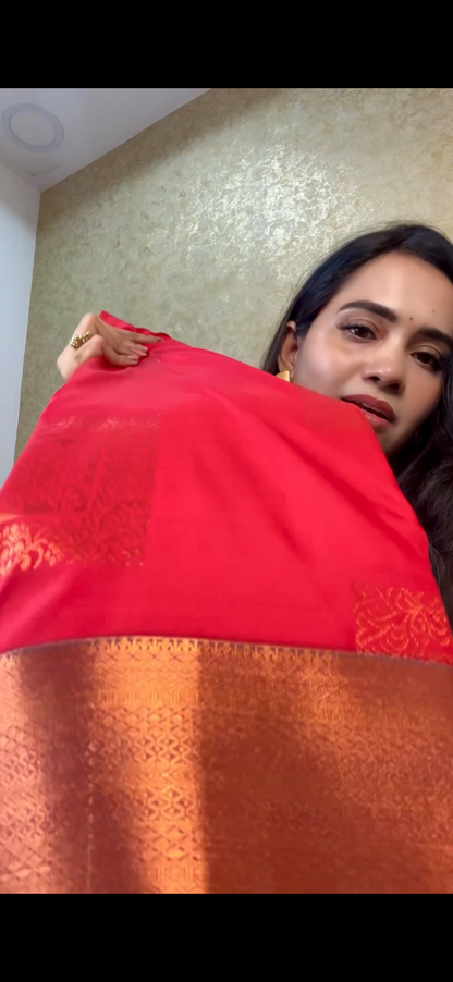 Kanchi semi soft silk offer😍Ⓜ️