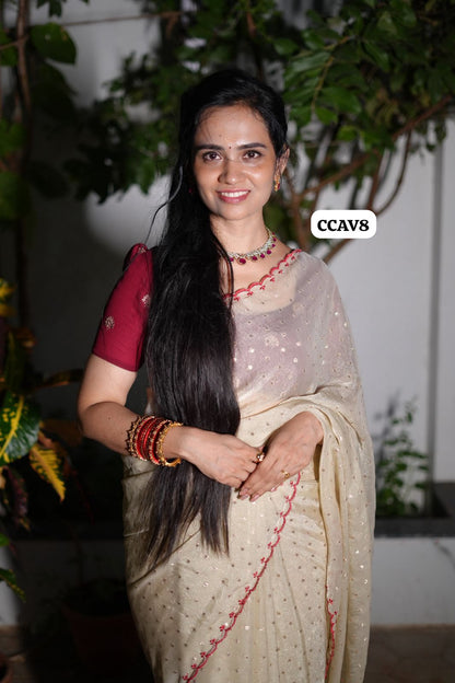 Onam designer saree😍🥳